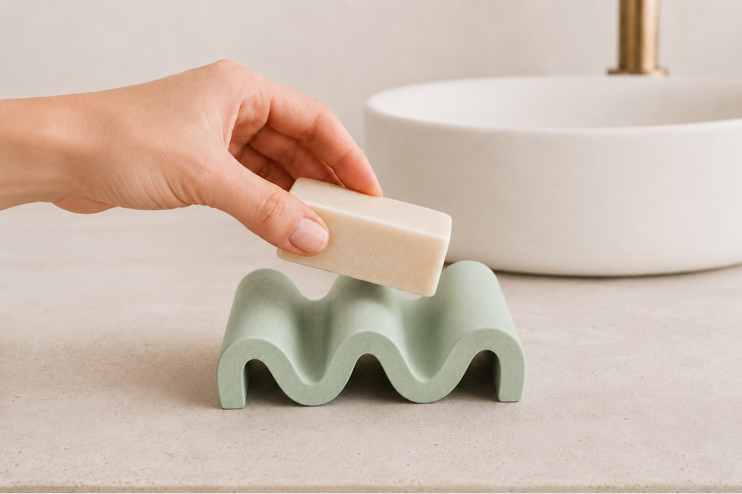Porte-savon •ONDA• Collection Signature
