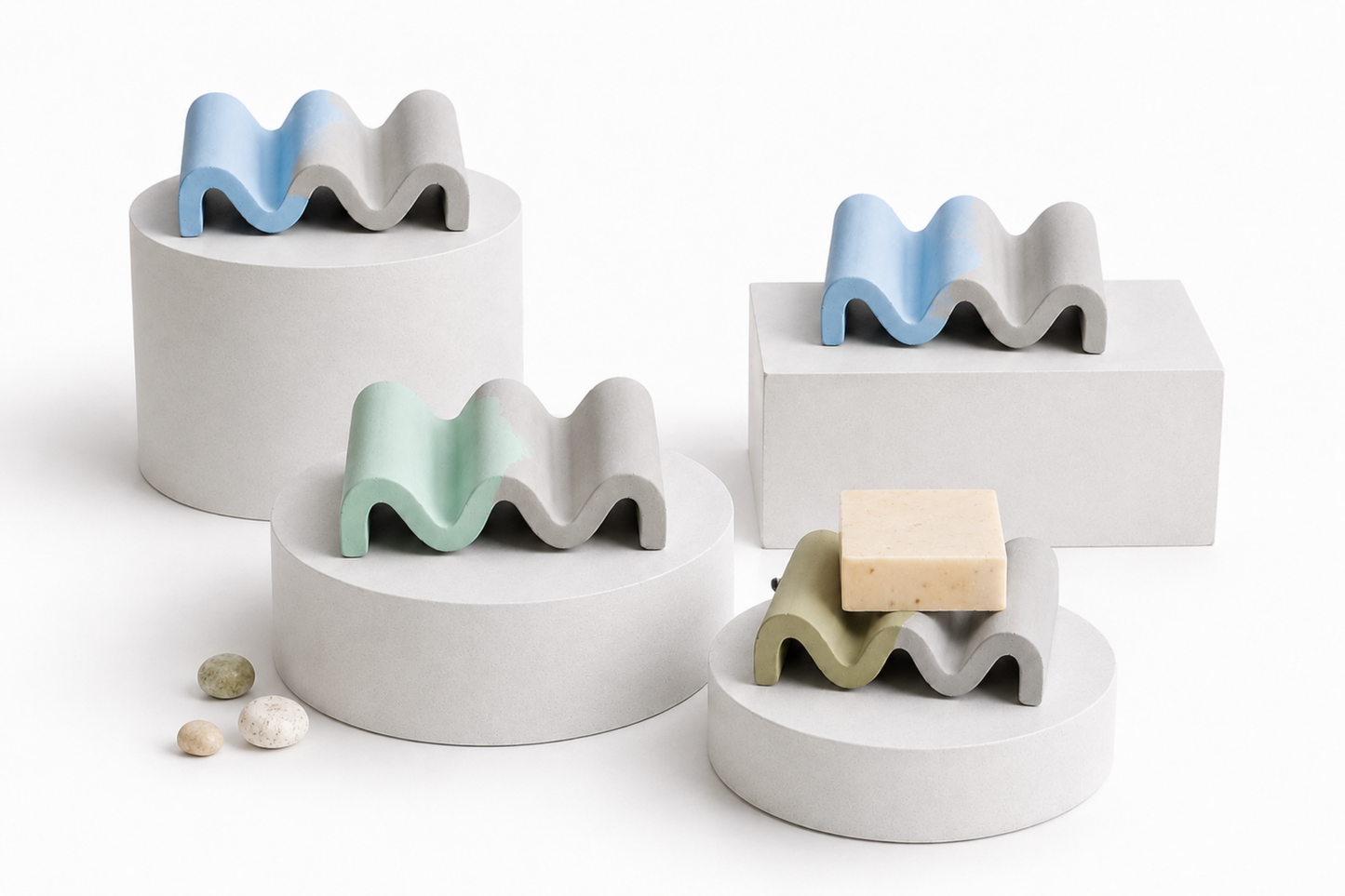 Porte-savon •ONDA• Collection Duo