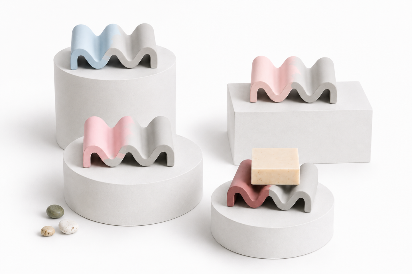 Porte-savon •ONDA• Collection Duo
