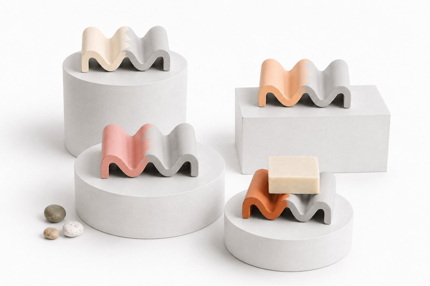 Porte-savon •ONDA• Collection Duo