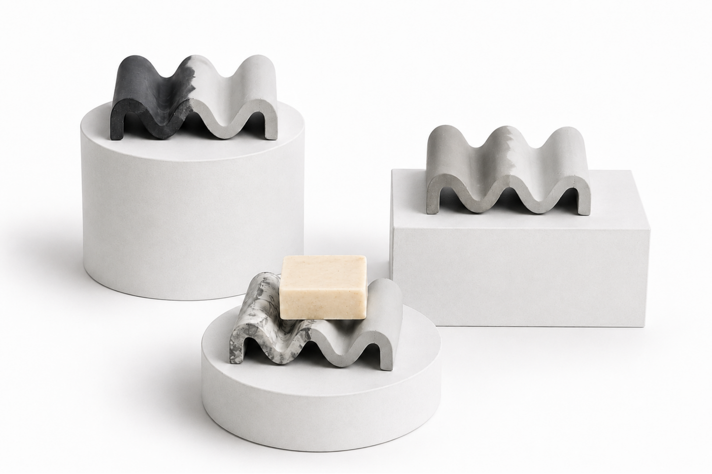 Porte-savon •ONDA• Collection Duo