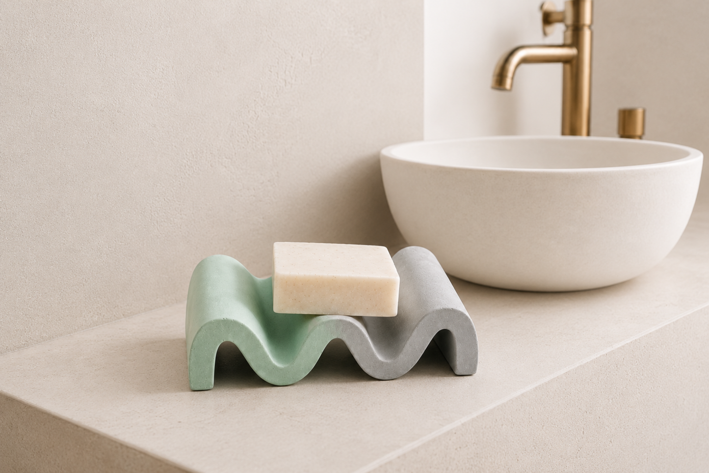 Porte-savon •ONDA• Collection Duo