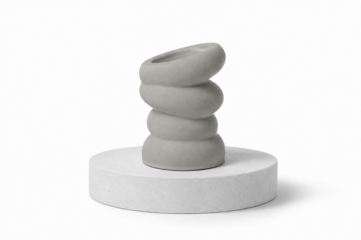 Soliflore • NOMA • Collection Minérale • Vase en béton fait main